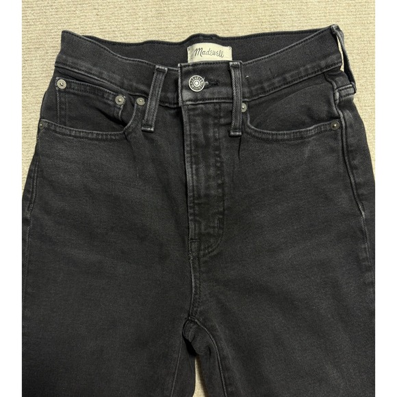 Madewell Jeans Womens 24‎ Black The Perfect Vintage Jean High Rise Stretch Denim - Picture 2 of 16
